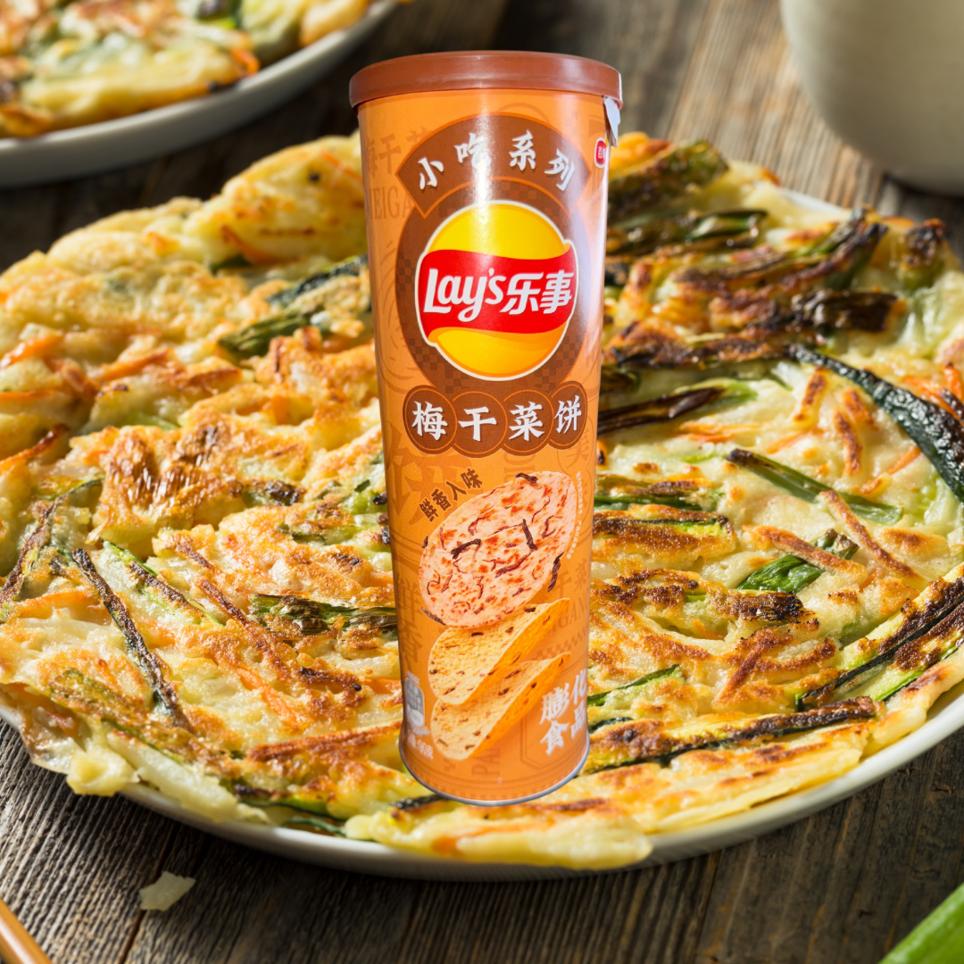 Lay's Preserved Vegetable Pancake Flavor - China