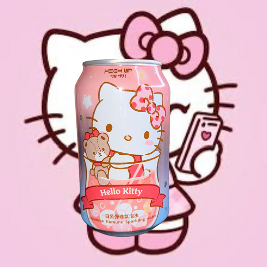 Hello Kitty Ramune Sparkling Drink- Taiwan