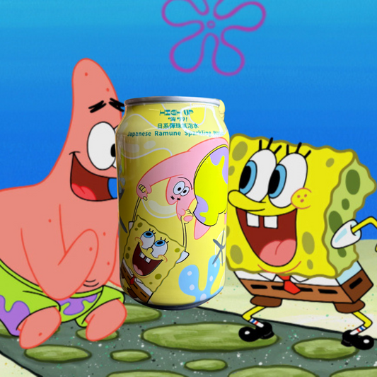 Spongebob Squarepants Ramune Drink - Taiwan (Special Edition)