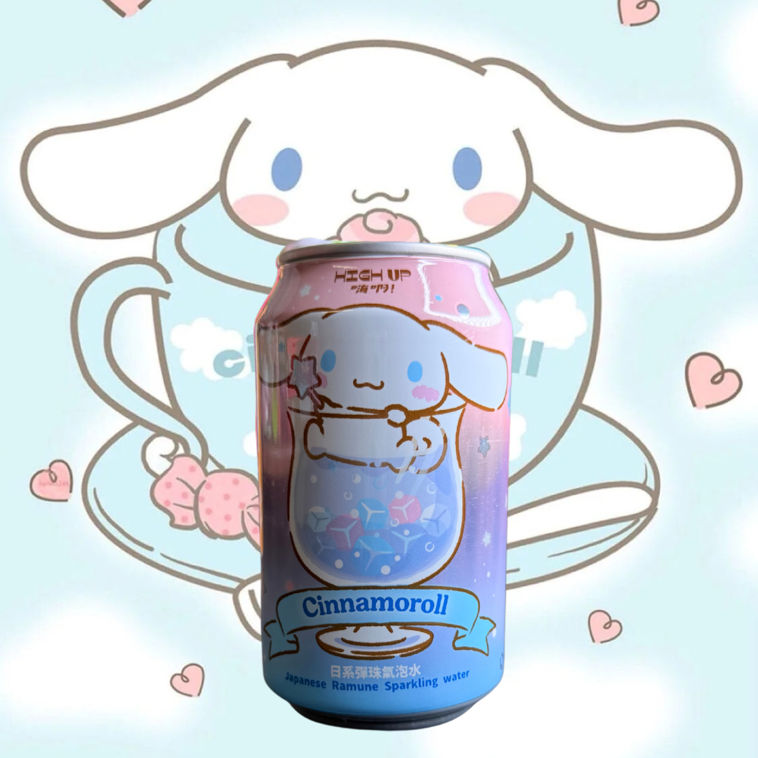 Hello Kitty Cinnamoroll Ramune Sparkling Drink - Taiwan