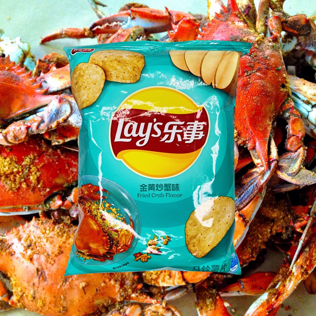 Lay's Fried Crab Flavor - China